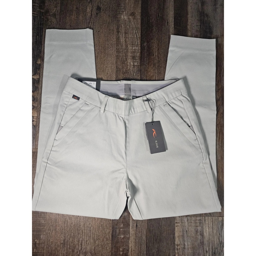 KJUS NWT Women's Ikala Treggings Slim Fit Trousers Pants EU 38 US Med $129 Gray